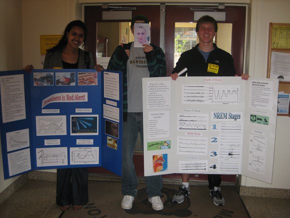 Chris Douglas and Adina Tecklu present at Menlo Atherton High School