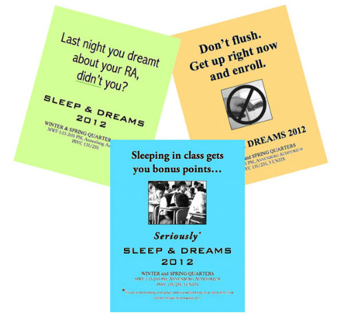 Sleep and Dreams Flyers