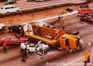 Drowsy driving truck accident