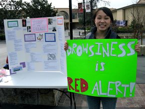 Drowsiness Is Red Alert Student