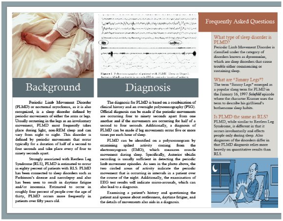 periodic limb movement disorder Brochure, page 2