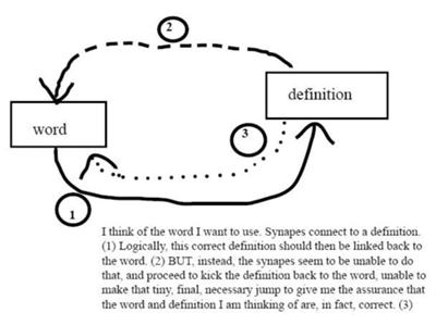 Aphasia-like symptoms felt in long-term sleep dep recovery